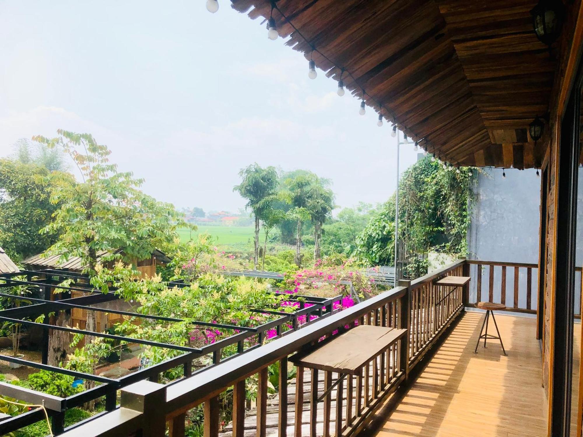 Tran Gia Homestay Nghia Lo Exterior foto